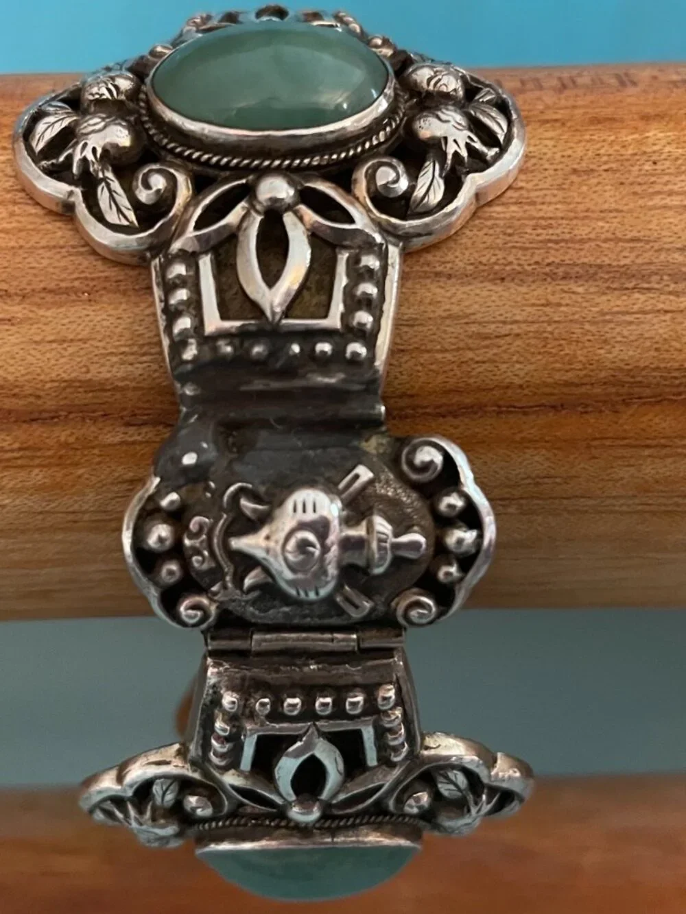 Vintage Sterling Silver Edwardian Bracelet 7